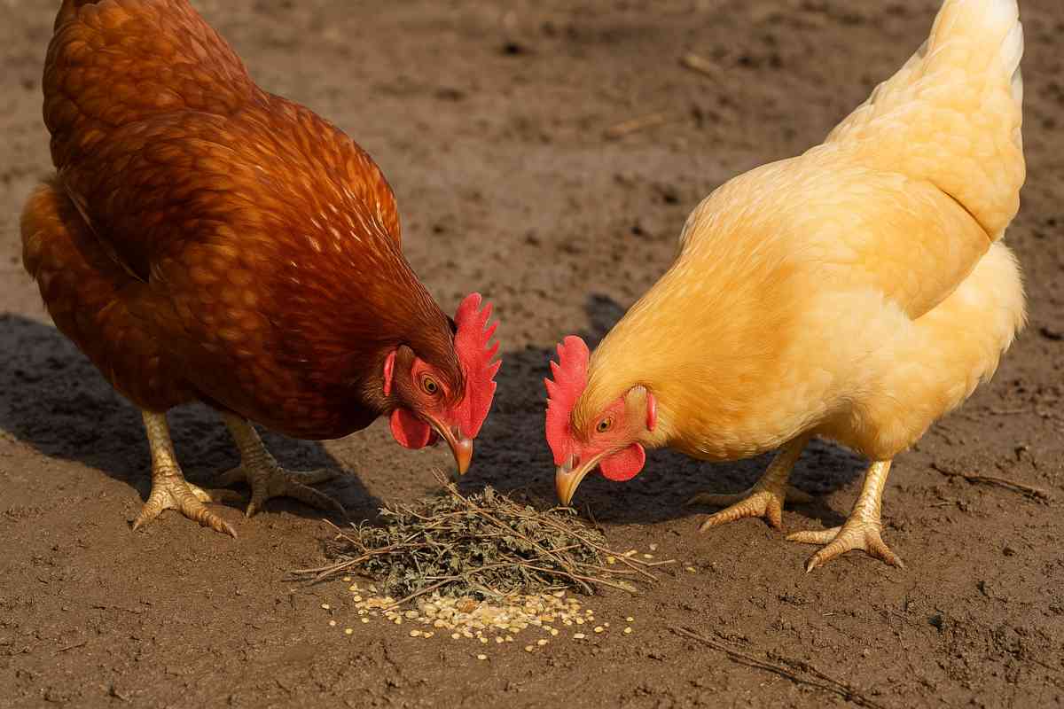 View of What to Feed Chickens in Winter to Keep them Warm? - Homestead Gardener