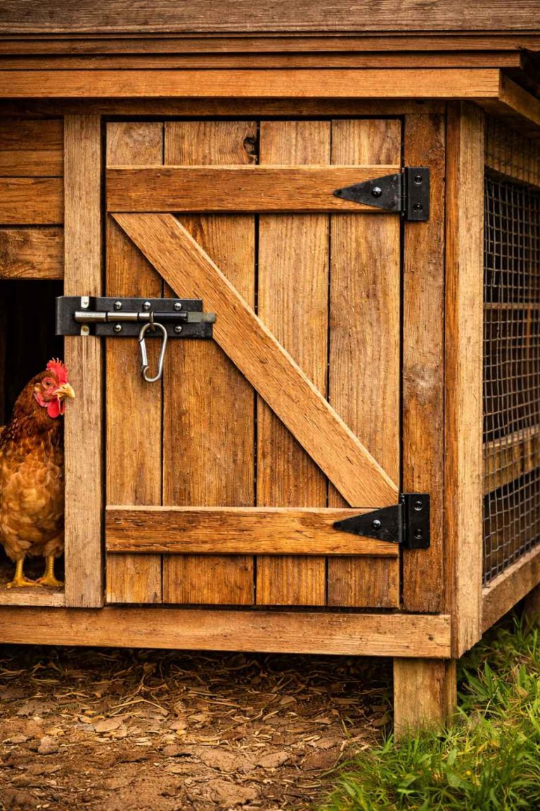 chicken coop door