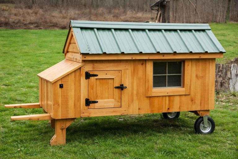 wheelbarrow chicken coop