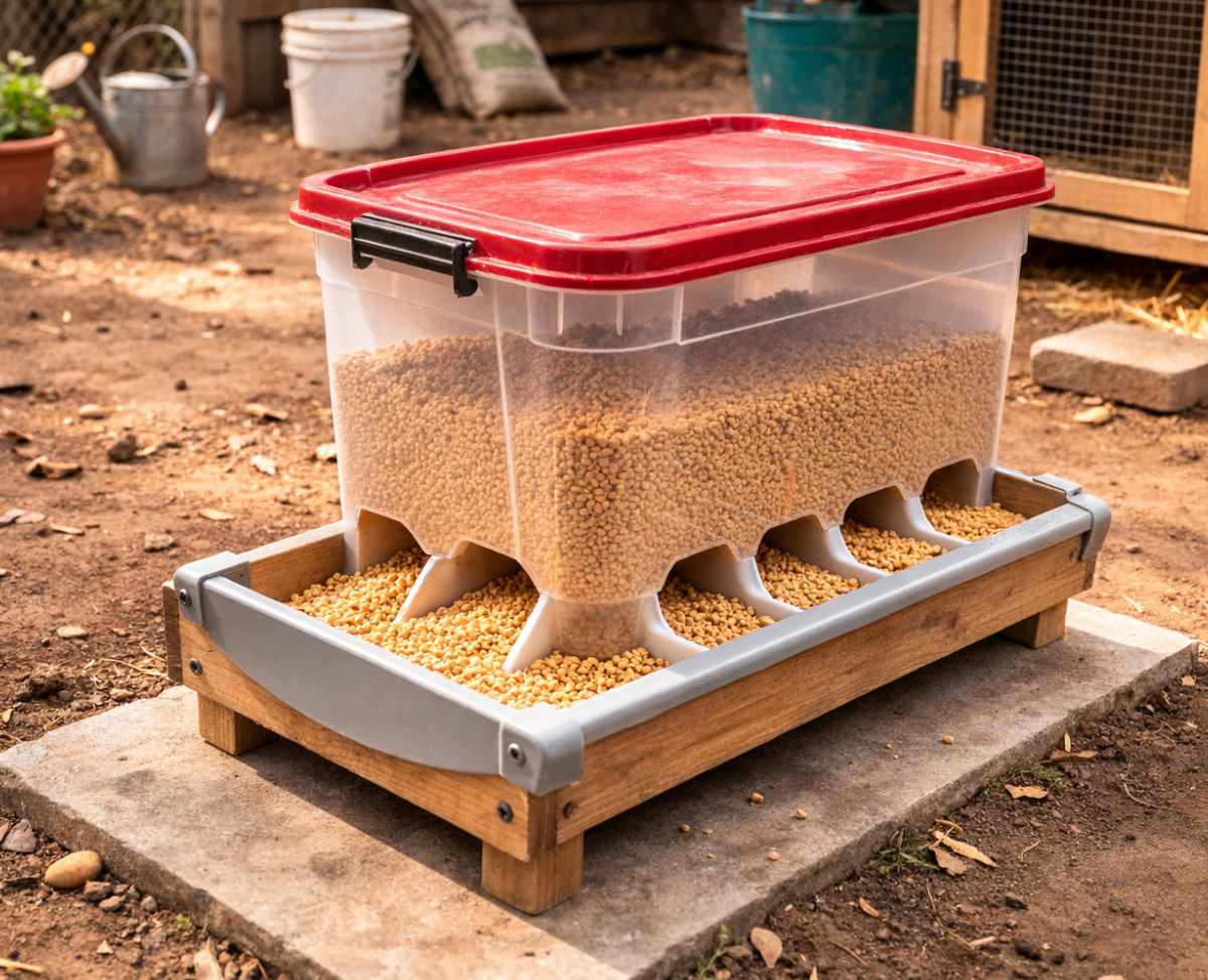 12 Homemade DIY Chicken Feeders And Waterers Ideas Homestead Gardener 12 Homemade DIY Chicken Feeders And Waterers Ideas Homestead Gardener