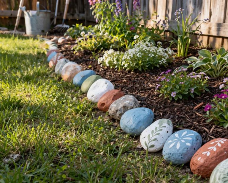 inexpensive landscape border