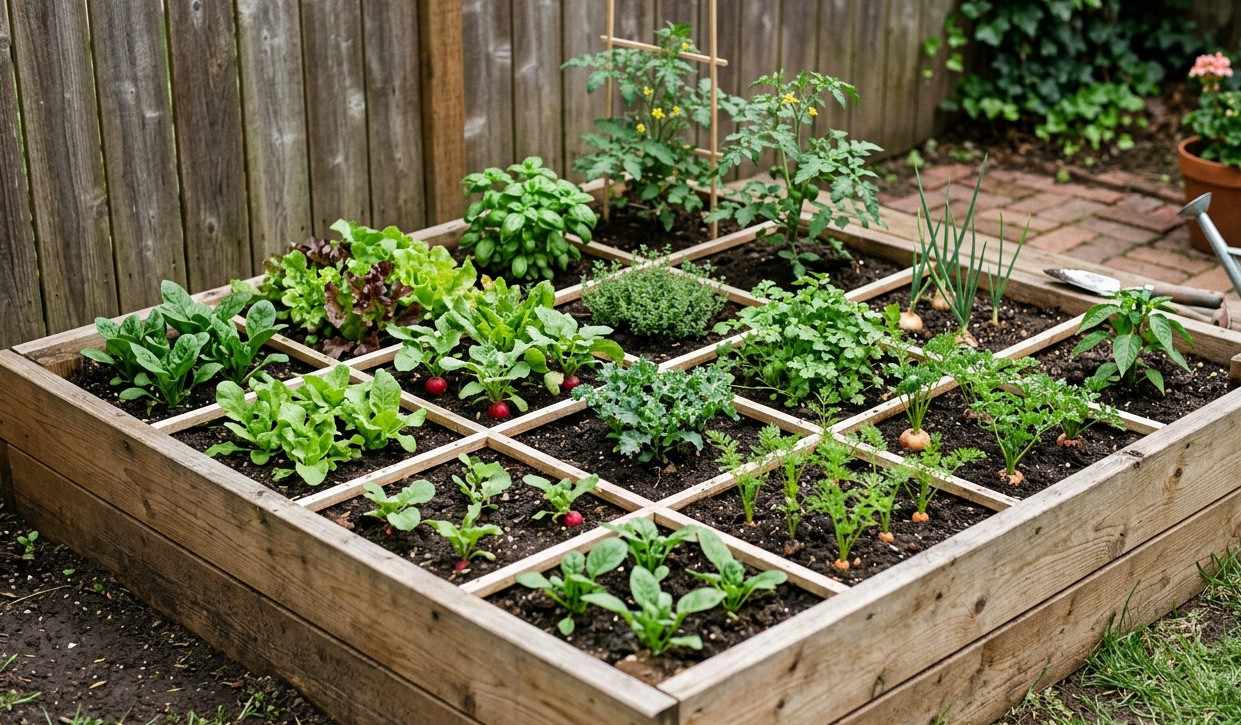 17 Creative Small Backyard Vegetable Garden Ideas - Homestead Gardener